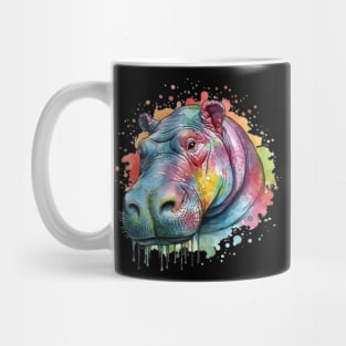 Colorsplash Hippo Mug